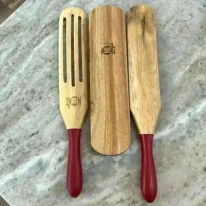 Mad Hungry Kitchen set with red handles